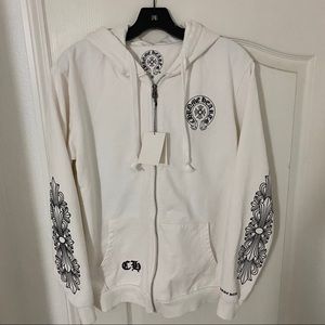 Chrome Hearts zip up hoodie